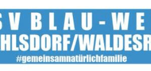 Blau-Weiß - Fanschal