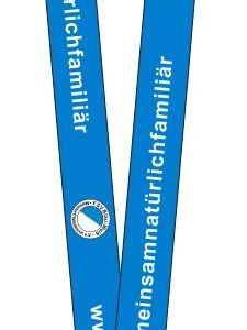 Blau-Weißes Schlüsselband